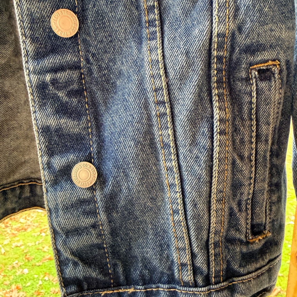 Levi's Blue Jean Jacket for Kids - Picture 4 of 8